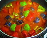 夏野菜のトマトスパゲティ作り方6写真