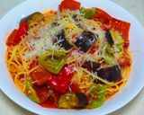 夏野菜のトマトスパゲティ作り方9写真