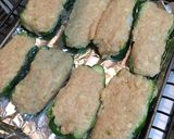 秘密の粉入りピーマンの肉詰め作り方4写真