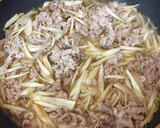 めんつゆで♪牛肉とごぼうの簡単しぐれ煮作り方6写真