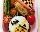 簡単キャラ弁＊ハロウィン＊幼稚園お弁当作り方10写真
