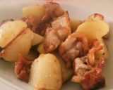 フライパンで！鶏肉とじゃがいもの唐揚げ作り方8写真