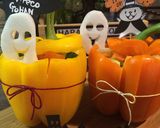 ハロウィン☆おばけの野菜スティック。作り方9写真