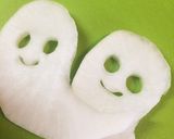 ハロウィン☆おばけの野菜スティック。作り方8写真