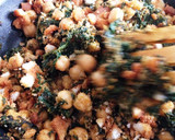 ひよこ豆とほうれん草のスペイン風炒め煮作り方5写真
