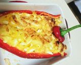 ポテトサラダとパプリカで☆簡単チーズ焼き作り方5写真
