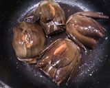 香ばしい♪アーティチョークの蒸し焼き作り方5写真
