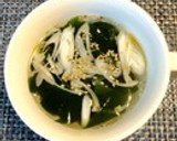 簡単♪　中華若布スープ作り方6写真