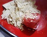 即席♪体にいい～梅とろろ澄まし作り方1写真