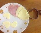 お弁当に便利！ハムたまチーズ＊作り方2写真