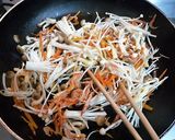 焼きこうや豆腐のキノコあんかけ作り方7写真