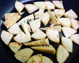 筍と挽き肉の胡麻たっぷり炒め作り方2写真