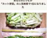 簡単カット野菜 長ねぎの冷凍食品保存作り方6写真