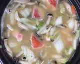 温まる♪ 鮭の味噌鍋作り方5写真