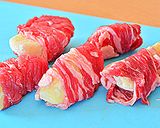 じゃが芋を牛肉で巻いた＊ビーフシチュー♪作り方3写真