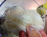 大葉ジェノベーゼソースの大根パスタ❤️作り方2写真
