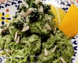 大葉ジェノベーゼソースの大根パスタ❤️作り方4写真