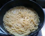ベーコンほうれん草テキトークリームパスタ作り方3写真