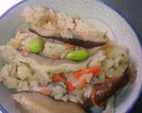 しいたけご飯作り方5写真