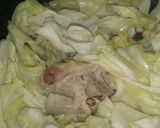 豚バラ肉とキャベツの♡ワンポットパスタ作り方2写真