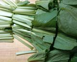 オクラと小松菜 なめこの お味噌汁♪作り方3写真