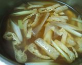 あったか朝ご飯＊朝の手間なし煮麺(温麺)作り方4写真