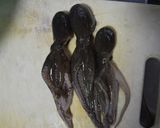 簡単☆イイダコの刺身漬け作り方1写真
