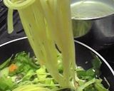 だし仕立ての和風パスタ作り方3写真