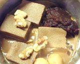 ❂高野豆腐❂で 珈琲ぜんざい風。作り方4写真