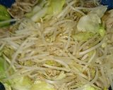 簡単！野菜炒めの卵とじ(*^^*)作り方1写真