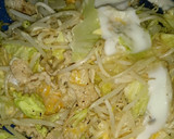 簡単！野菜炒めの卵とじ(*^^*)作り方4写真