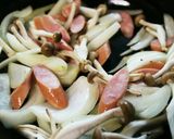うどんdeナポリタン♪作り方2写真