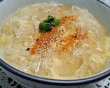 あったか朝ご飯＊朝の手間なし煮麺(温麺)作り方6写真