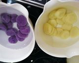 簡単②色団子~さつまいもデザート~作り方5写真