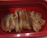 レンジで五分！ヘルシー蒸し鶏！ダイエット作り方1写真