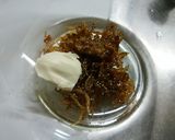 シラウオ佃煮のクリームチーズ和え作り方3写真