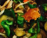 茄子と彩り野菜のみそ炒め作り方9写真