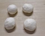 秋のおやつランチ♪美味♪里芋あんのお焼き作り方4写真