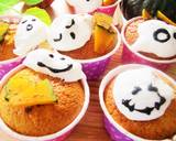HMふんわり南瓜カップケーキ＊ゴースト作り方10写真