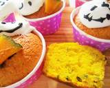 HMふんわり南瓜カップケーキ＊ゴースト作り方11写真