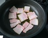 お一人様皿どんぶり(日曜の朝ごはん）作り方1写真