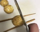 簡単おしゃれ♬♪♩ハッセルバックポテト作り方2写真