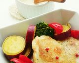ドレッシングが♪✾薩摩芋と鶏肉の温サラダ作り方8写真