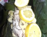 バナナチップとバナナの葉の鶏肉包み蒸し作り方6写真
