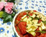 巷で人気の☆トマトとチーズの胡麻和え♪♪作り方4写真