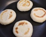 秋のおやつランチ♪美味♪里芋あんのお焼き作り方9写真