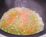 簡単★白だしで【枝豆入り炊き込みご飯】♪作り方4写真