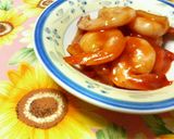 とっても簡単☆エビの甘辛あん作り方5写真