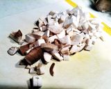 鶏とキノコのオムライス作り方1写真