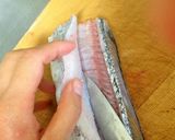 【釣食】太刀魚の梅しそ巻き作り方4写真